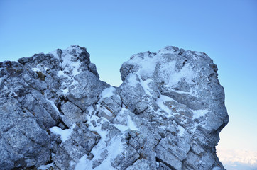 A la brèche de la Pinéa (Chartreuse / Isère)