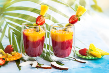 Exotic fruit smoothie