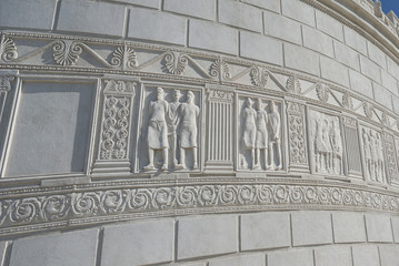 Roman monument in Adamclisi,  Constanta county - Romania