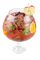 Berries and fruit cocktail