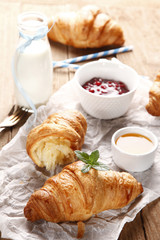 Sweet croissant