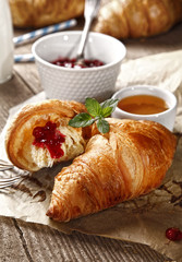 Sweet croissant