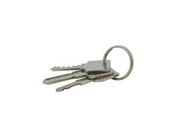 Keys on isolated background