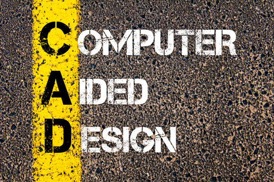 Business Acronym CAD As Computer Aided Design