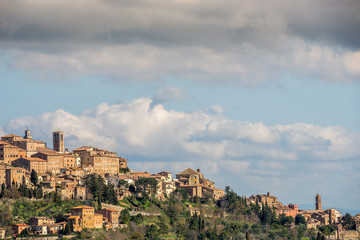 Village in Tuscany, Italy