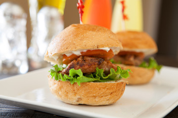Chicken Sliders