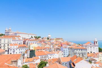 Fototapeta na wymiar view of Alfama, Lisbon, Portugal