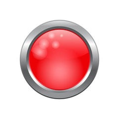 Button vector icon