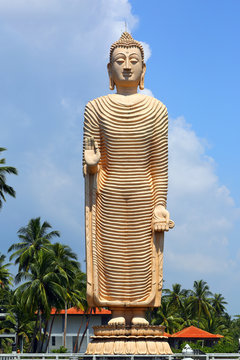 Peraliya Buddha Statue in Hikkaduwa