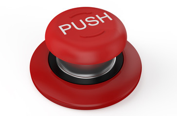 red push button