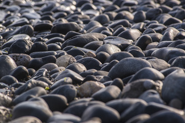 Beach stones