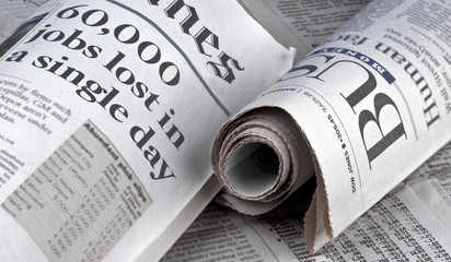 Business newspaper- 60,000 jobs lost
