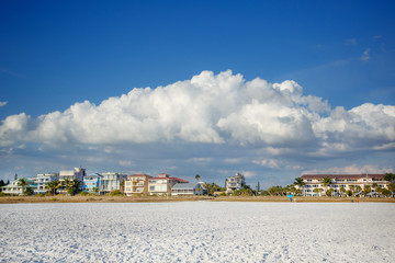 Lido Beach in Sarasota, Florida, on Siesta Key