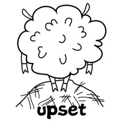 Upset sheep