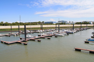 Port de plaisance à La Rochelle, France