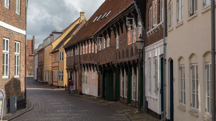Fototapeta premium Historisches Ribe (Dänemark)