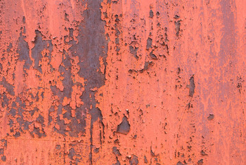 iron surface is covered with old paint texture