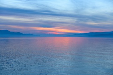 Scenic view of a small island