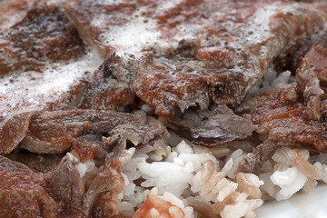 Doner Kebab with Rice