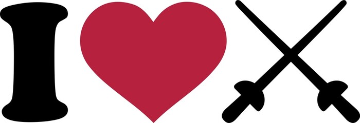 I love Fencing Epees