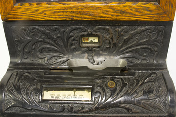 Antique Time Clock