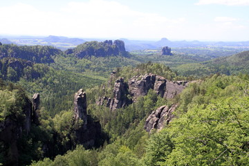 Elbsandsteingebirge - Aussicht