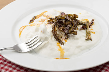 Traditional Turkish meze called atom