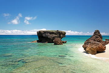 Fototapeta premium コマカ島の美しいビーチ