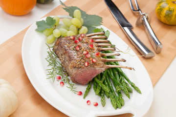 Herb Crusted Rack of Lamb
