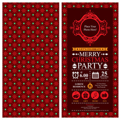 Christmas Party Invitation Card