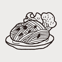 doodle pasta noodle