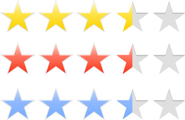 Colorful Star Rating