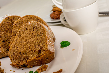 Marble ring cake