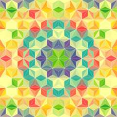 Colorful Triangle Pattern