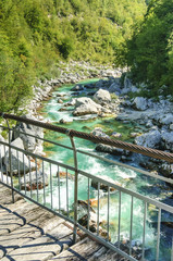 Flusslandschaft in Slowenien