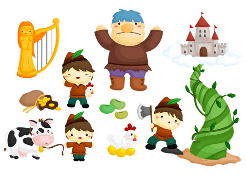 jack from jack and the beanstalk clipart