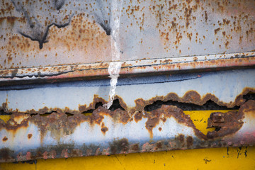 Rusty metal corrosion wallpaper background