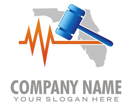 justice hammer florida image vector