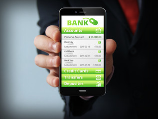 accounting online businessman