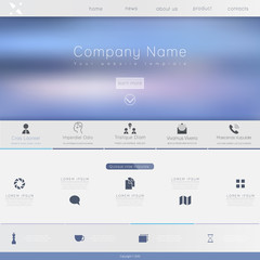 business website template