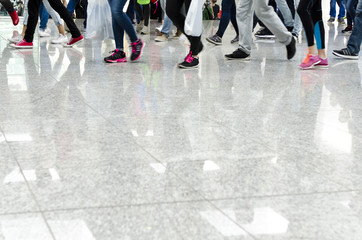 Obraz premium Menschenmenge