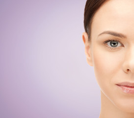 Fototapeta premium beautiful young woman face