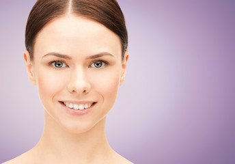 Fototapeta premium beautiful young woman face