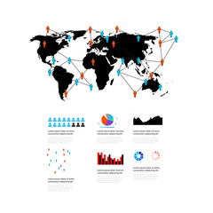 World elements of infographics