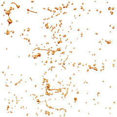 Liquid Splash. Alcohol, Tea, Cola.