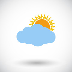 Overcast single icon.