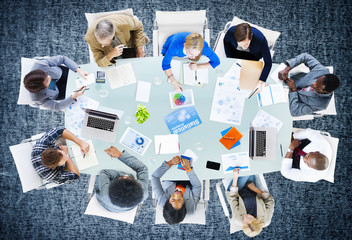 Meeting Communication Planning Business People Concept