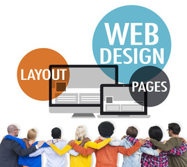 Web Design Content Creative Website Responsive Concept