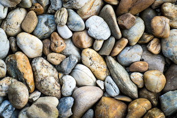 Sea stones background