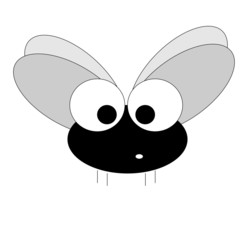Cartoon Fliege